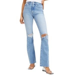 Good American NWT Distressed Classic Bootcut Jeans | Size 14/32